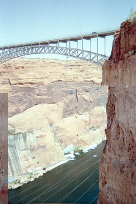 Bridge near Glen Canyon Dam