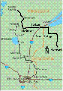 Hayward Sortie map