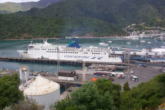 The InterIslander car ferry