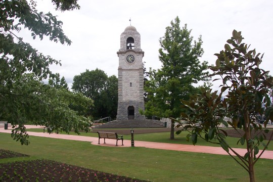Square and monument in Blenheim