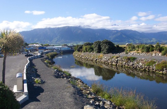 Canal in Kaikoura