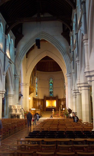 Nave of Christchurch Cathedral