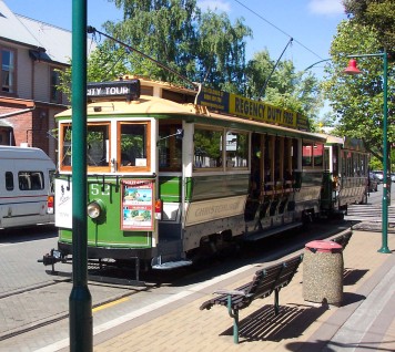 Trolley car