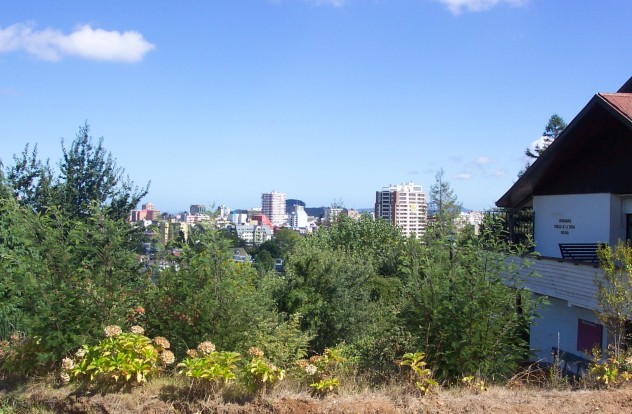 Overlooking the city of Concepcion