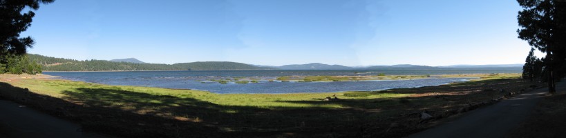 Panorama of Lake Almanor