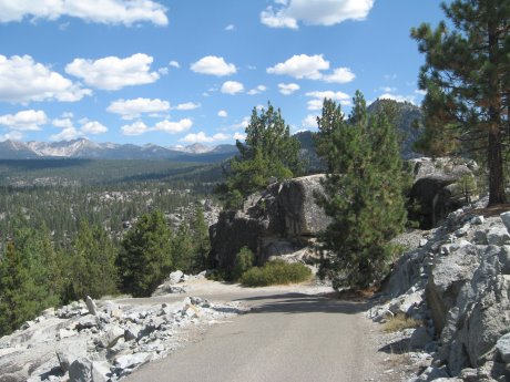 The road to Edison Lake